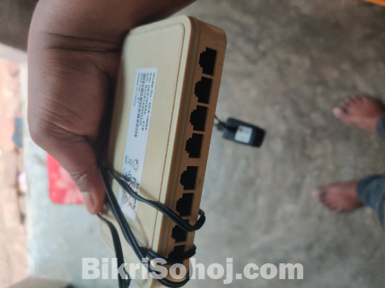 (ইন্টারনেট সুইচ বোর্ড ৮ পোর্ট ) D Link DGS-1008a